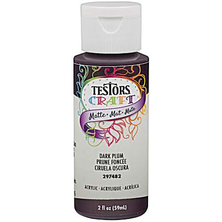 Acrylic Matte Paint - Dark Plum