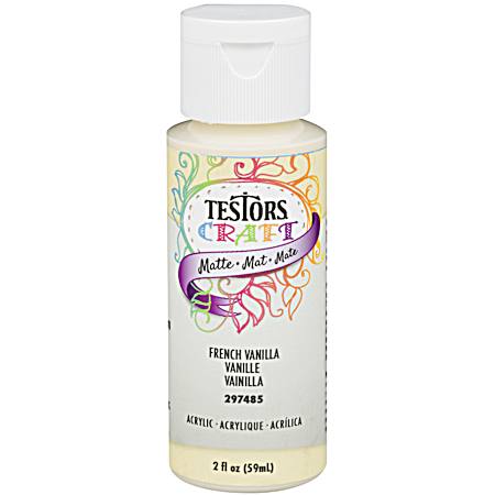 Acrylic Matte Paint - French Vanilla