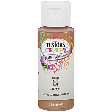 Acrylic Matte Paint - Coffee