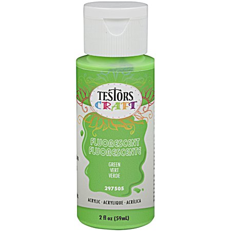 Acrylic Fluorescent Paint - Green