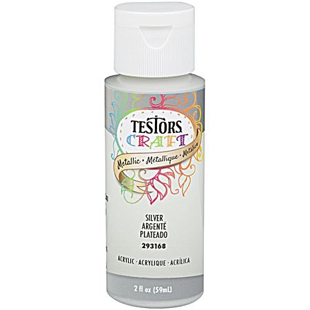 Acrylic Metallic Paint - Silver