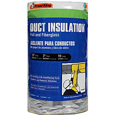 Duct Wrap Foil & Fiberglass