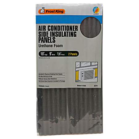 Urethane Foam Air Conditioner Side Insulating Panels - 2 Pc