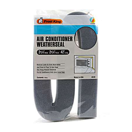 Black Air Conditioner Weatherseal