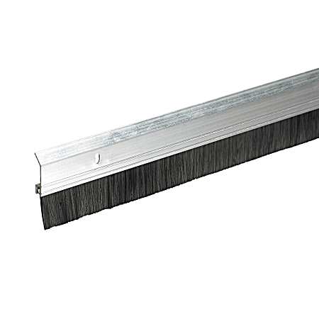 3 ft Heavy-Duty Aluminum & Brush Door Sweep