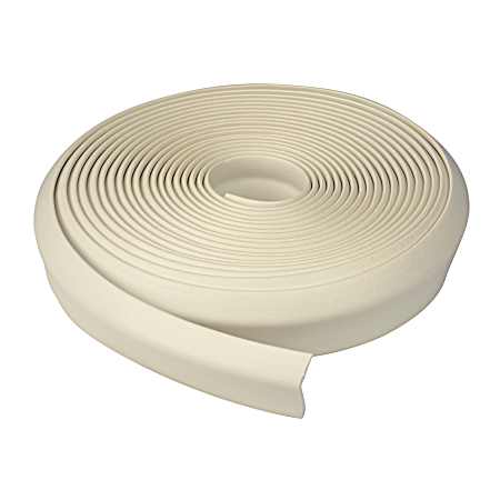 1-3/4 in x 30 ft White Vinyl Top & Side Seal Garage Door Weatherstrip Kit
