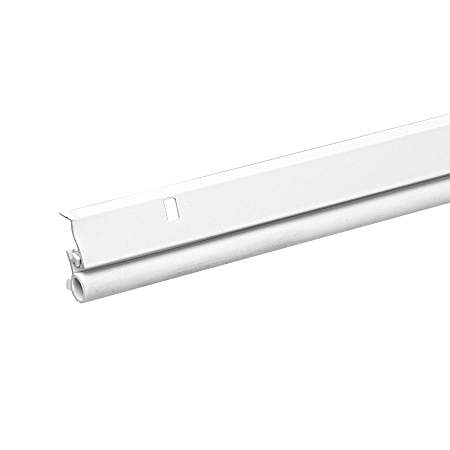 3/4 in x 17 ft White Aluminum & Vinyl Adjustable Screw-On Door Set