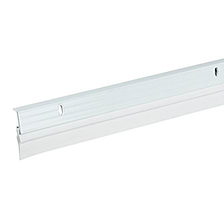 1-5/8 in x 36 in White Aluminum & Vinyl Door Sweep