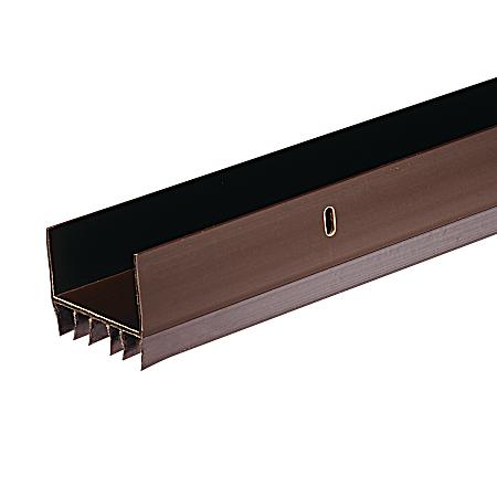 1-3/4 in x 36 in Brown Slide-On Door Bottom
