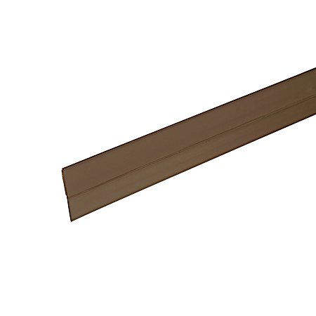 1-1/2 in x 36 in Brown Self-Stick Door Sweep