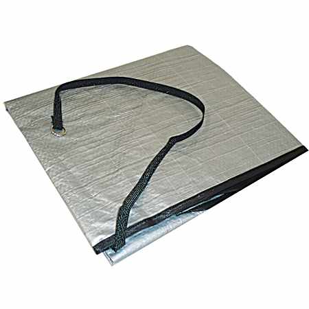 Gray Window Air Conditioner Cover