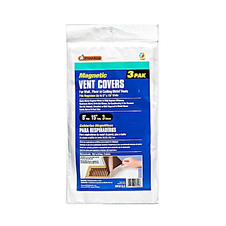 Magnetic Vent Covers - 3 Pk