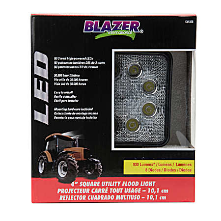 4.25 in LED Square Utility Flood Light - CWL506