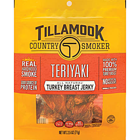 All Natural Pineapple Teriyaki Turkey Jerky