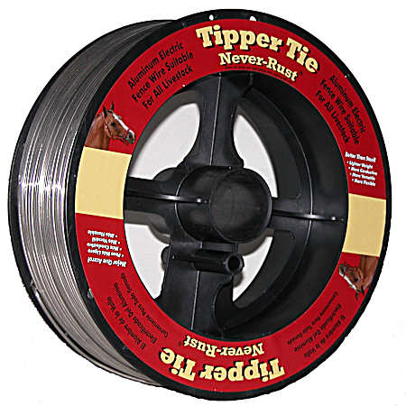 12.5 ga Never-Rust Aluminum Electric Fence Wire