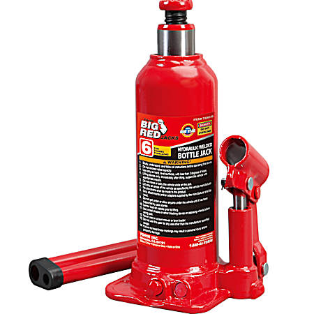 6 ton Hydraulic Welded Bottle Jack