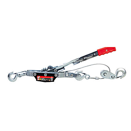 4 ton Cable Puller Come-Along w/ 3 Hooks