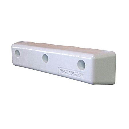 ProTect 12 in White Straight Dock Bumper