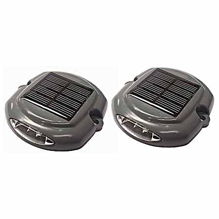 DockLite Solar Dock & Deck Light - 2 Pk