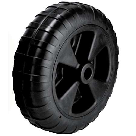 24 in x 8 in Black Dock Wheel