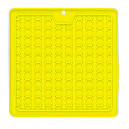 8 in x 8 in Silicone Therapeutic Licking Mat for Pets