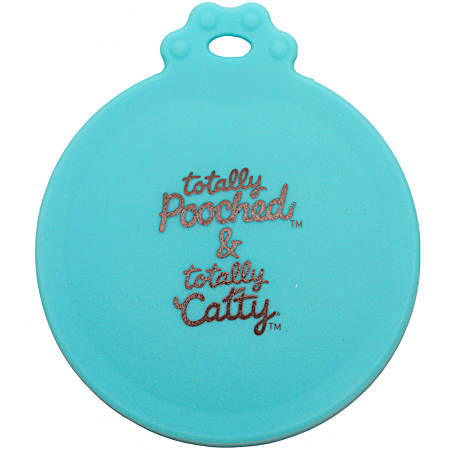 Teal Silicone Universal Can Cover for Pet Food Cans