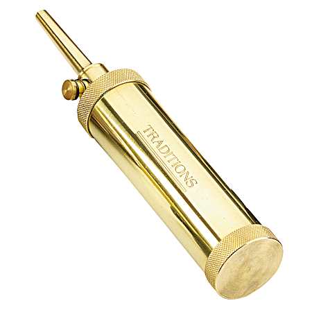 Deluxe Tubular Flask w/ Brass Valve