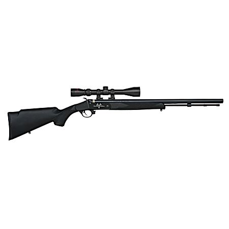 Redi-Pak Buckstalker XT .50 Cal Black/Blued w/3-9x40 Duplex Scope
