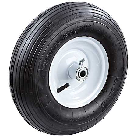 13 in Pneumatic Wheelbarrow Tire & Assembly