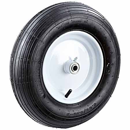16 in Pneumatic Wheelbarrow Tire & Assembly