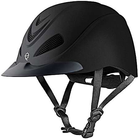 Liberty Matte Black Riding Helmet