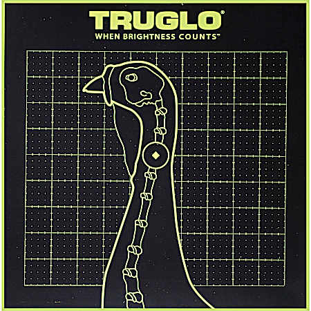 Tru-See Splatter 12 in X 12 in Turkey Shooting Target - 6 Pk