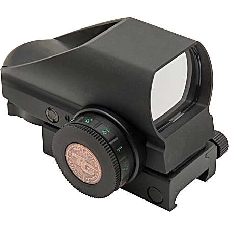 Tru-Brite Open Red-Dot Dual-Color Multi Reticle Black Sight