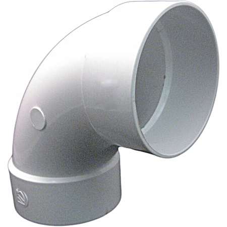PVC 90-Degree Sanitary Elbow