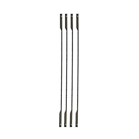 Scroll Saw Blade, Pin End, 18.5 TPI, 5-In., 4-Pk.