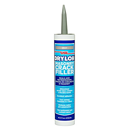 10.5 fl oz Gray Masonry Crack Filler
