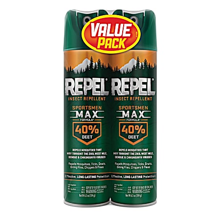 6.5 oz Sportsman Max Insect Repellent - 2 Pk