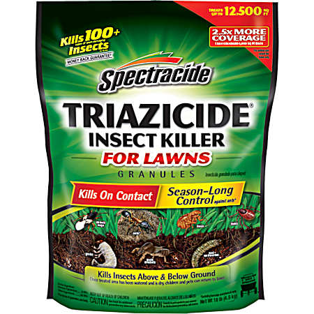 10 lb Triazicide Insect Killer For Lawn Granules