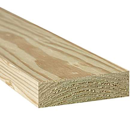 2 in x 6 in Treated Lumber