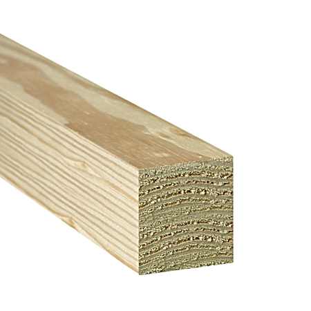 4 in x 4 in Treated Lumber
