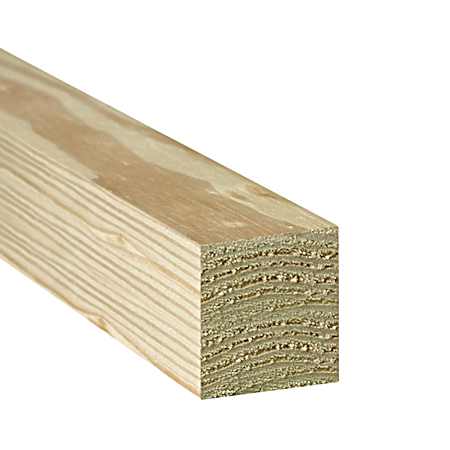 4 In. x 4 In. Treated Lumber 6 Ft.