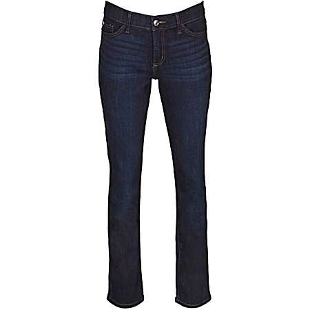 Women's Flex Motion Niagra Blue Straight Leg Jeans