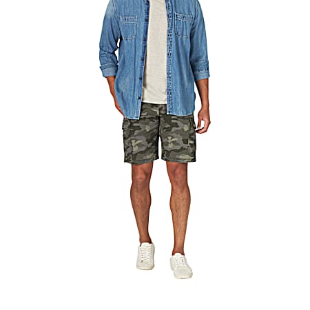 Men's Extreme Motion Crossroad Woodland Camo Cargo Shorts