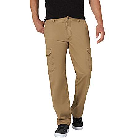 Men's Extreme Comfort Frontier Oscar Khaki Cargo Twill Pants