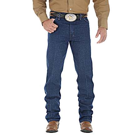 Men's Blue Denim Cowboy Cut Original Fit Denim Jean
