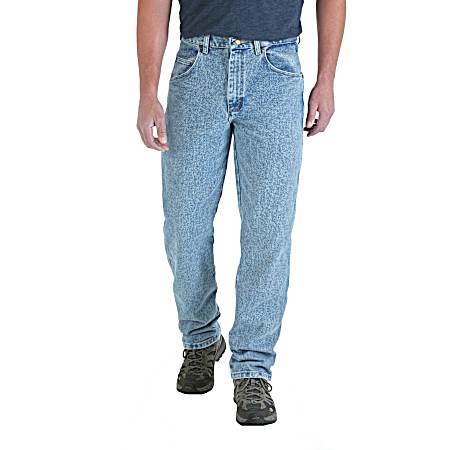 Men's Vintage Indigo Relaxed Fit Jeans