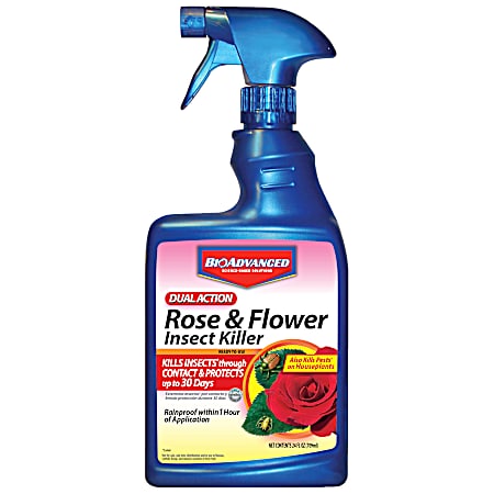24 oz Dual Action Rose & Flower Ready-to-Use Insect Killer
