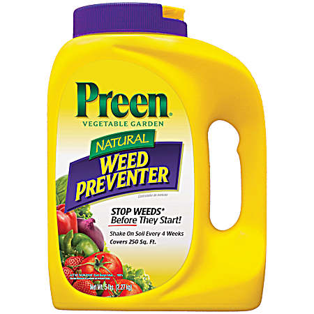 5 lb Natural Vegetable Garden Weed Preventer