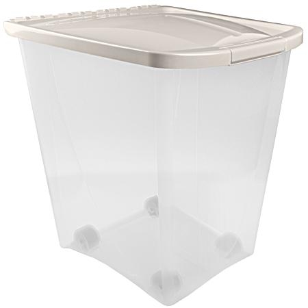 50 lb Plastic Pet Food Storage Container