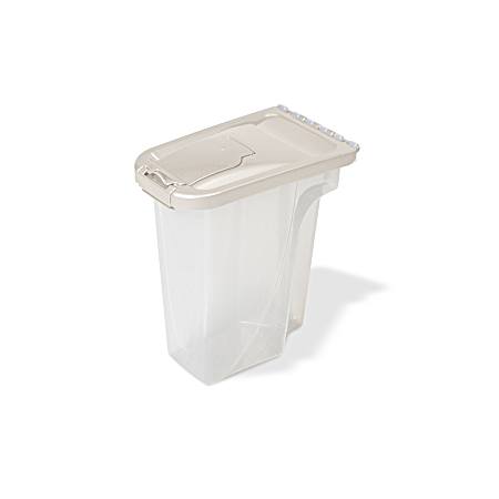 4 lb Clear Pet food Dispenser